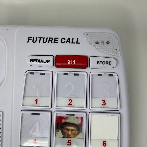 Future Call Picture Care Phone FC-1007 Dial by Photo Speakerphone Elderly Kids - Picture 5 of 11